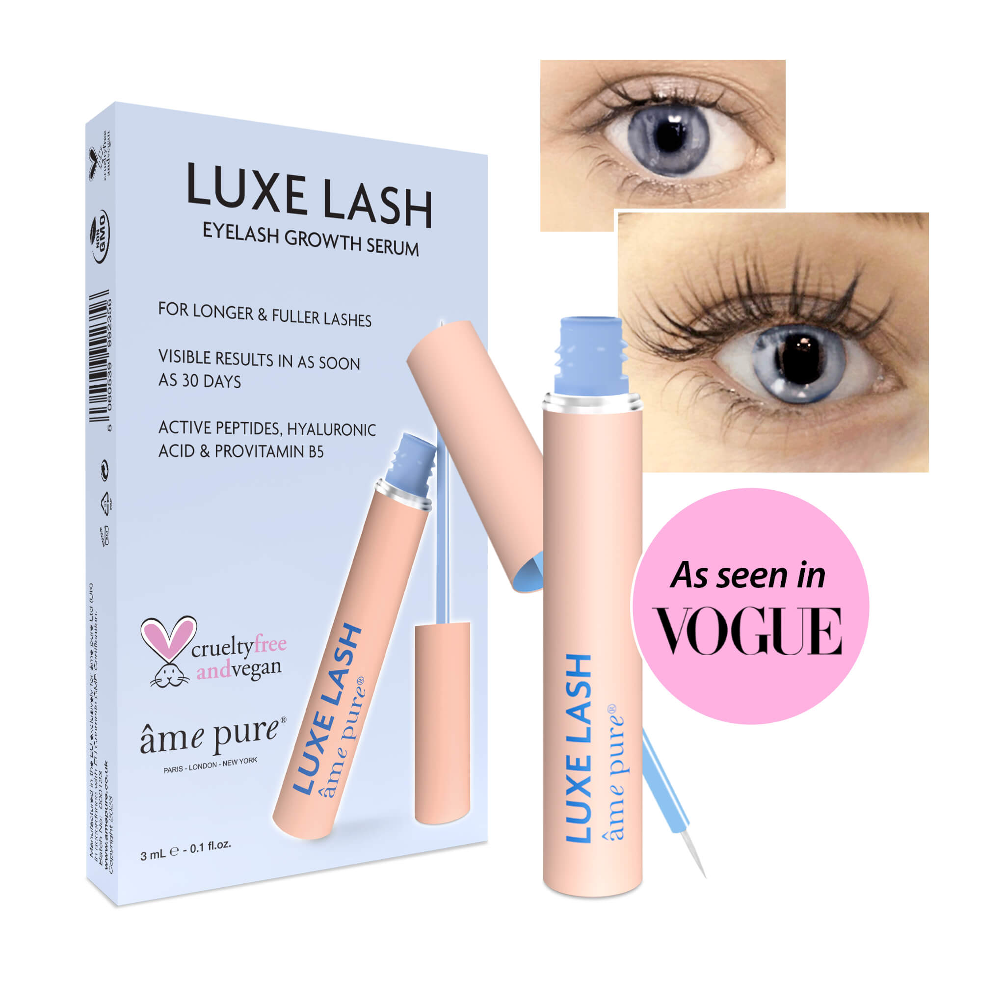 LUXE LASH, Eyelash Growth Serum