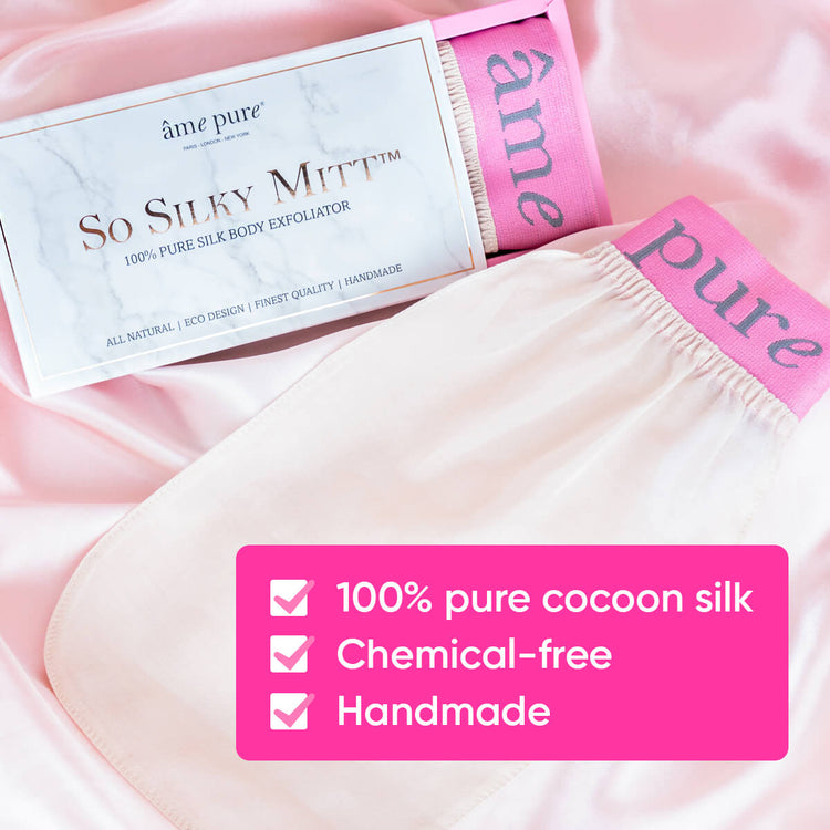 So Silky Mitt™️ | 100% Pura Seda 