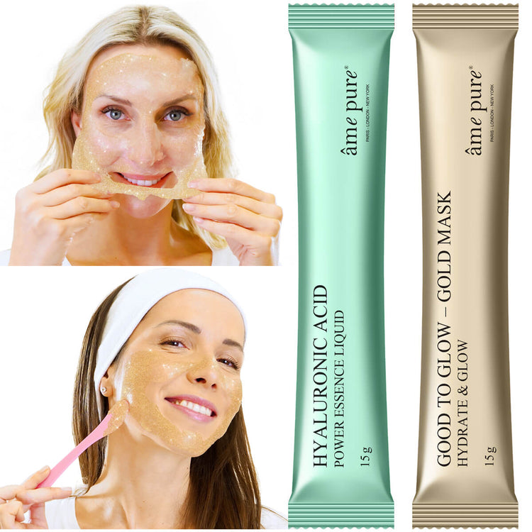 Jelly Glow Rubber Mask™ - Goud