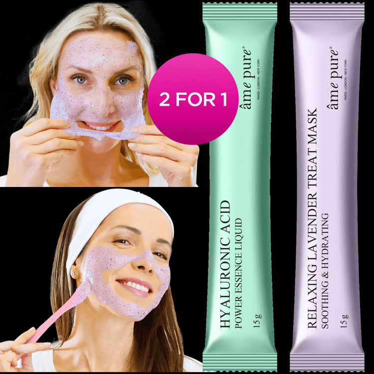 Jelly Glow Rubber Mask™ - Lavender | 2 for 1
