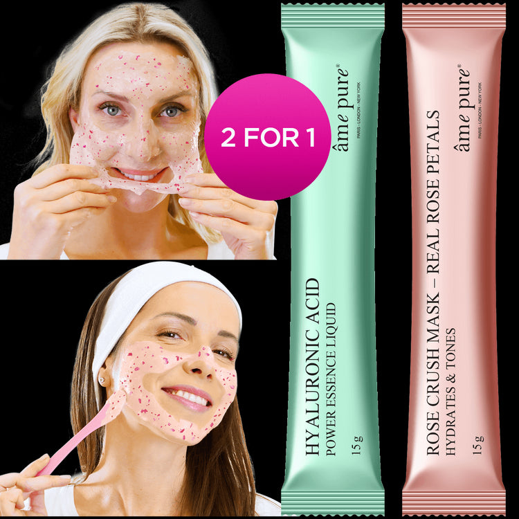 Jelly Glow Rubber Mask™ - Rose | 2 for 1