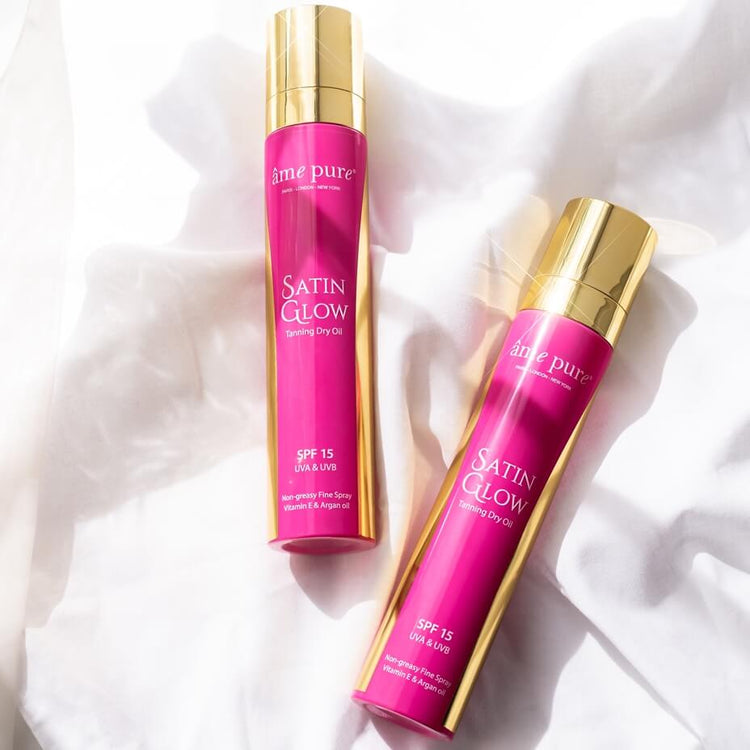 Satin Glow™ Zonneolie | SPF 15 | 2 voor 1